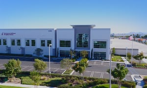 Aerial shot of warehouse space in Chino California, 15785 Mountain Avenue Chino, CA 91708