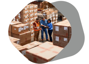Order management by warehouse staff 
